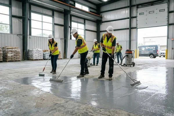 Industrial Epoxy & Urethane Cement Flooring in Kuala Lumpur project 1