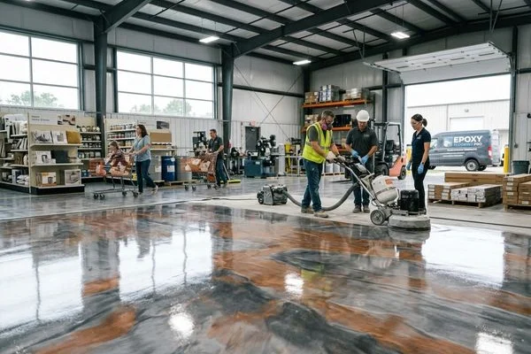 Decorative Quartz, Metallic Epoxy & Commercial Floor Systems in Kuala Lumpur project 5