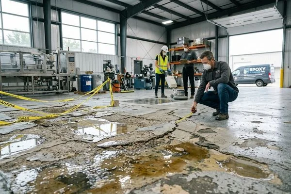 HACCP & JAKIM Halal Food-Grade Floor Systems for Kuala Lumpur Processors before