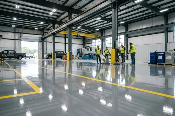 Industrial Epoxy & Urethane Cement Flooring in Kuala Lumpur after