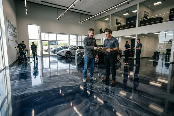 Decorative Quartz, Metallic Epoxy & Commercial Floor Systems in Kuala Lumpur project 1