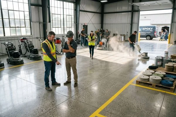 Mirror-Finish Polished Concrete & Diamond Grinding in Kuala Lumpur project 2