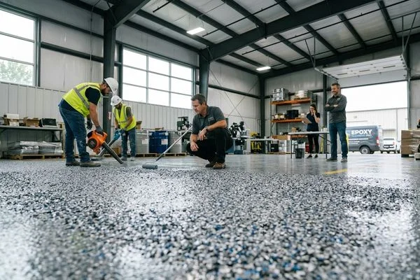 Decorative Quartz, Metallic Epoxy & Commercial Floor Systems in Kuala Lumpur project 3