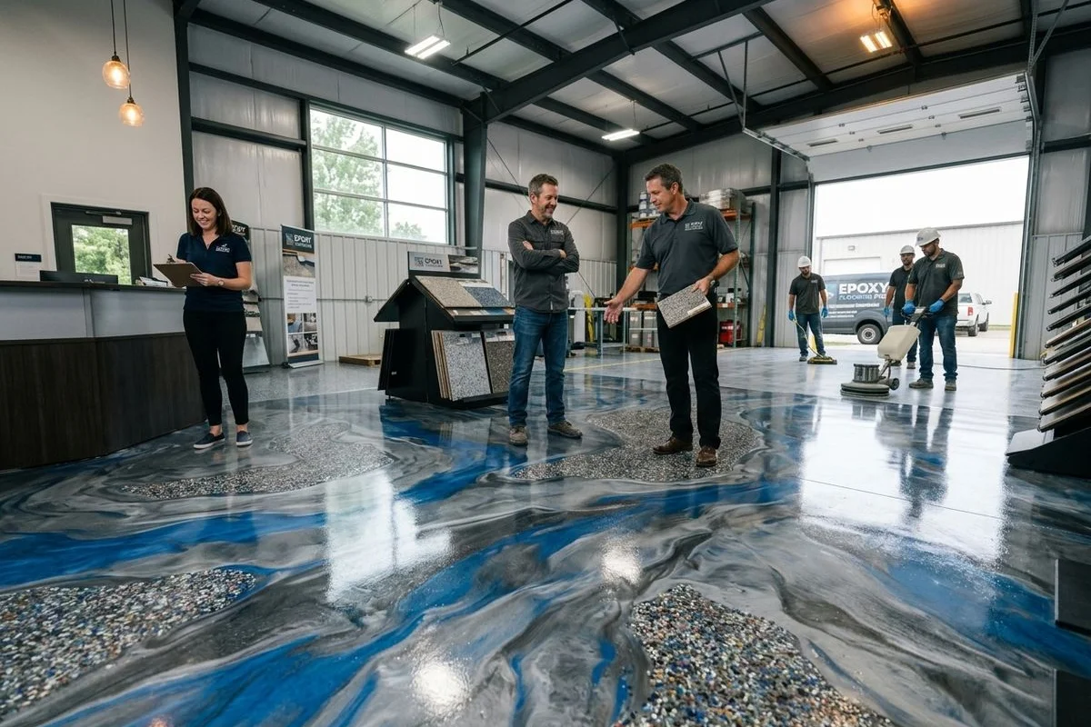 Decorative Quartz, Metallic Epoxy & Commercial Floor Systems in Kuala Lumpur