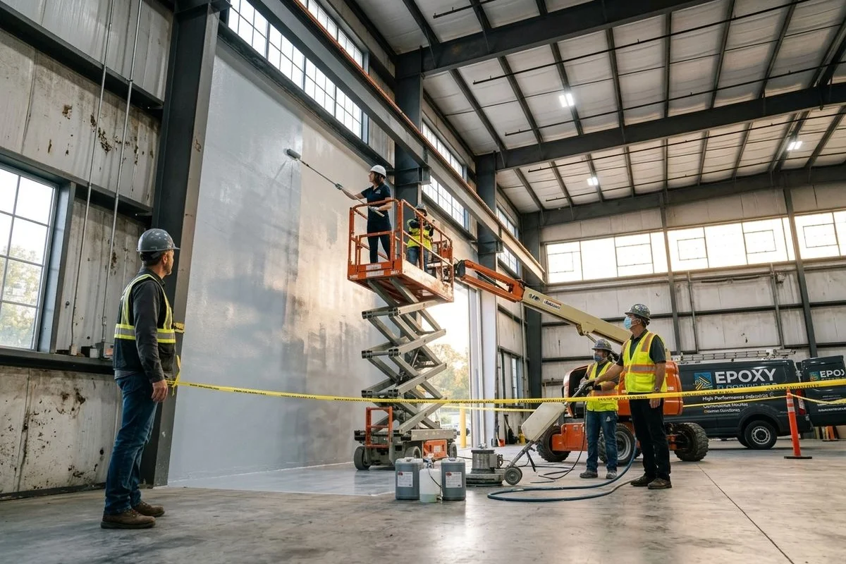 Turnkey Industrial Painting & Facility Wall Coating in Kuala Lumpur