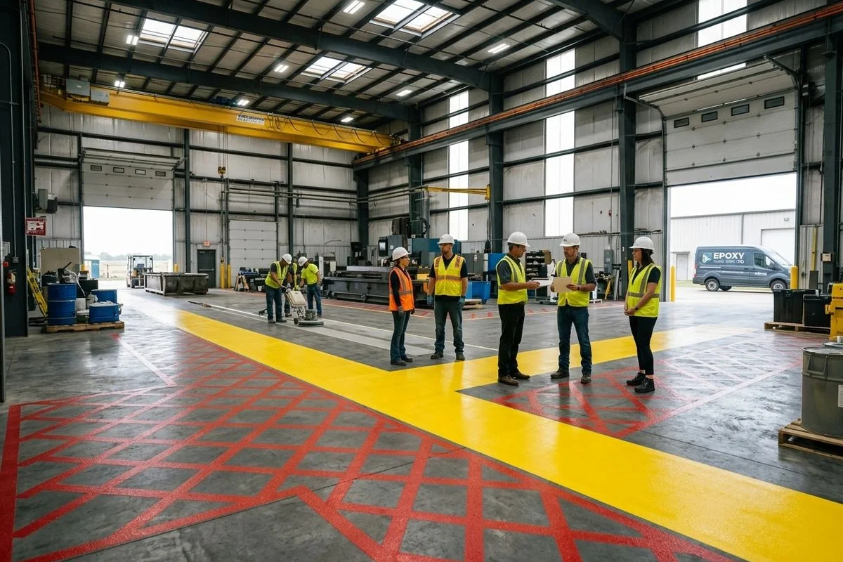 DOSH & NIOSH-Aligned Floor Striping and 5S Safety Markings in Kuala Lumpur